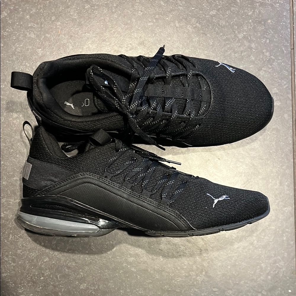 Puma Men's Black Athletic Shoes